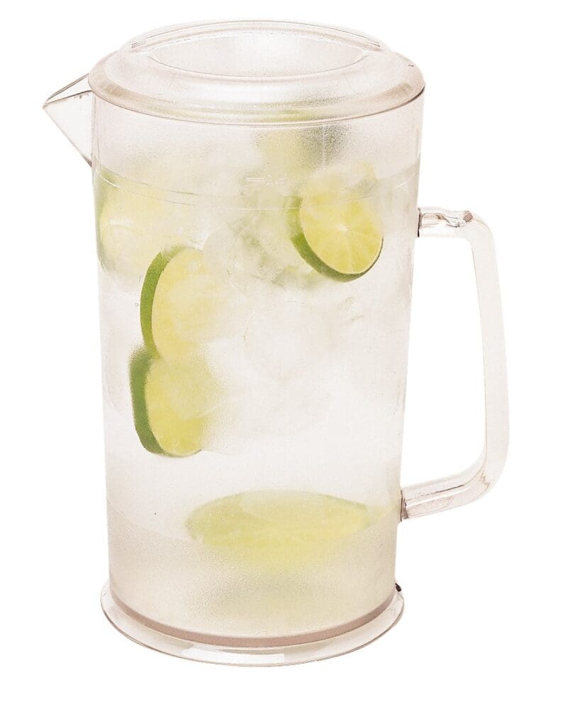 64 oz Clear Plastic Pitcher, With Lid